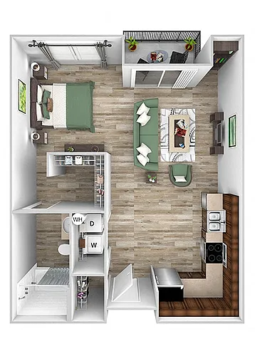 Floor plan A00