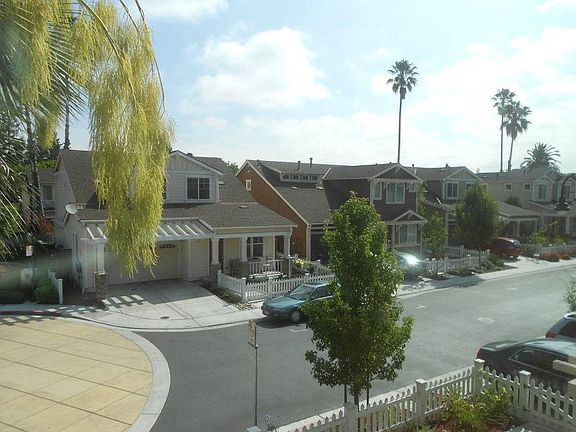 View of private court and cul-de-sac