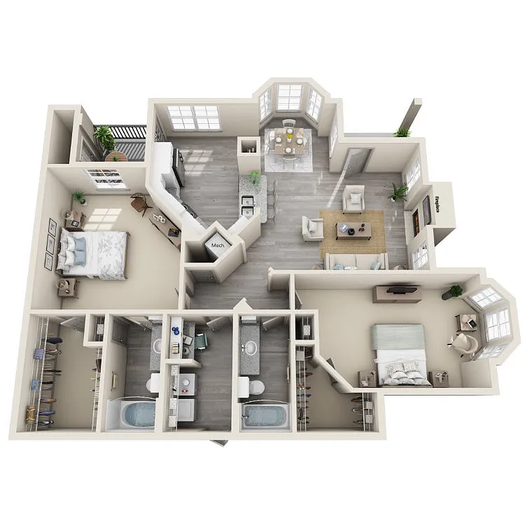 Floor plan Eucalyptus