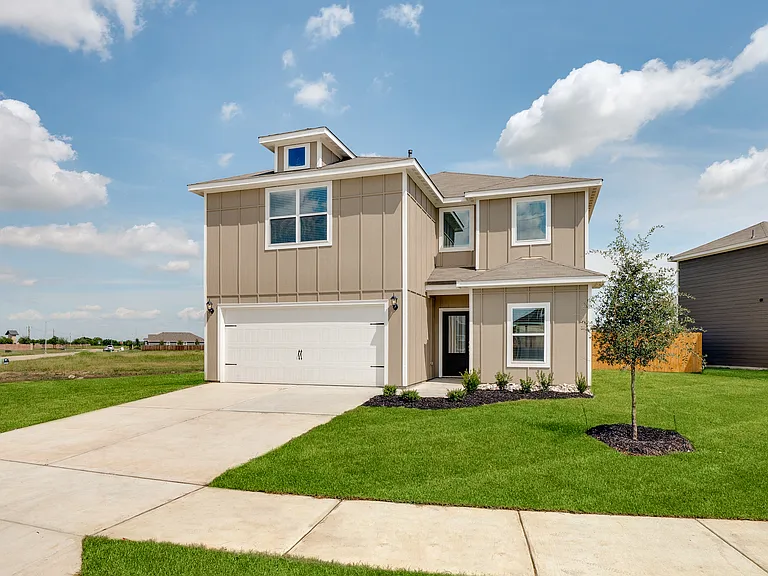The Driftwood is a beautiful two-story siding home.
