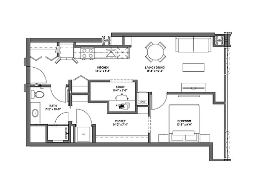 Floor plan B7