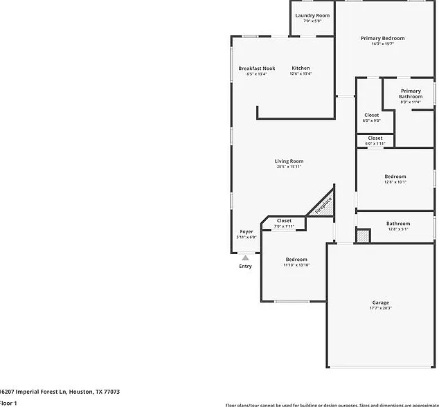 3 bed, 2.0 bath, 1495 sqft, $1,705 — Photo 2