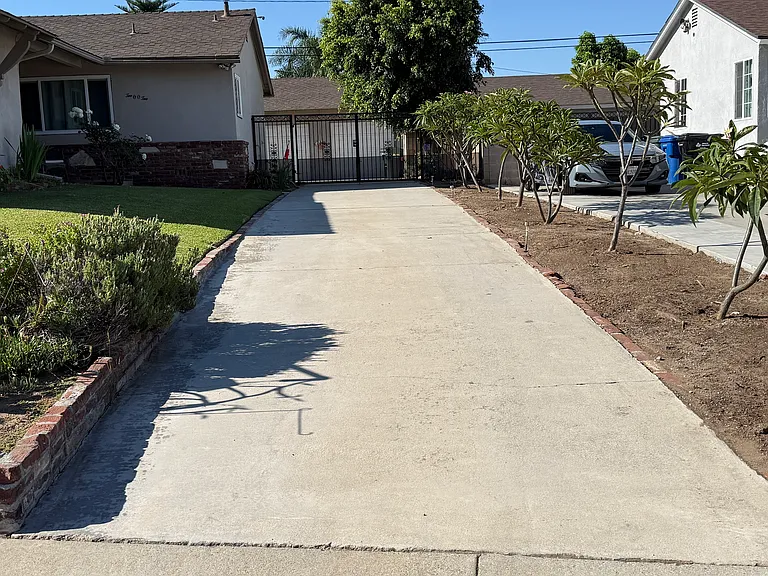 Main driveway
