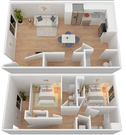 Floor plan Townhome