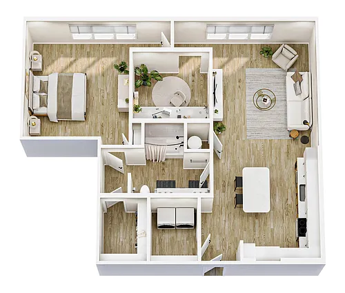 Floor plan A1C