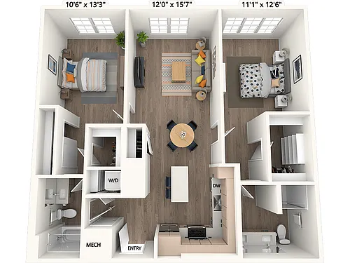 Floor plan BM-08.1-Scheme III