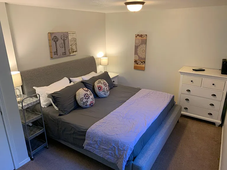 Downstairs Master Bedroom and Bathroom
