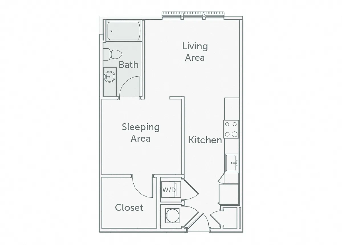 Floor plan A02