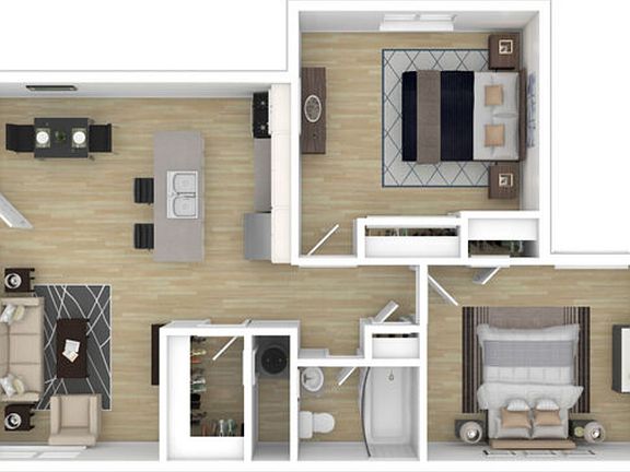 Our 2 Bedroom Floor Plan Our 2 Bedroom Floor Plan