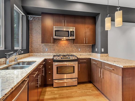 Kitchen with Gas Stove