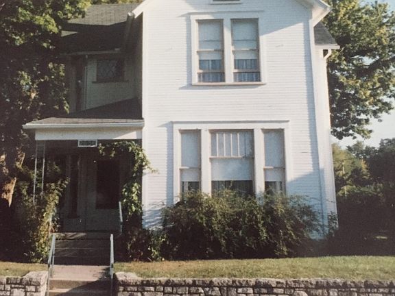Front view of the house