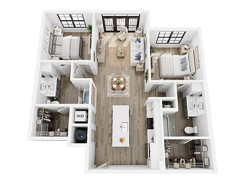 Floor plan B1-A