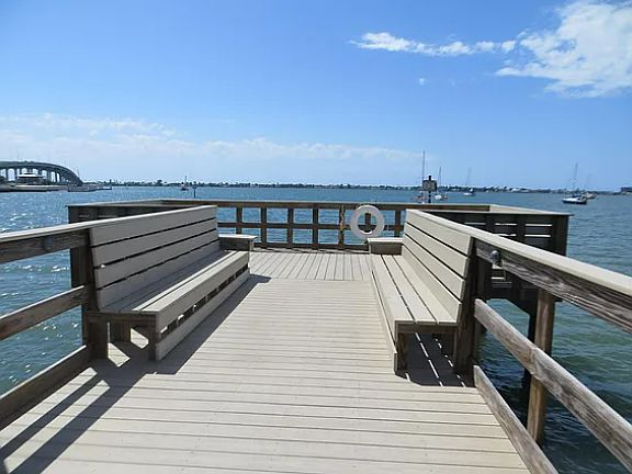 Grab a cool drink and watch the sunset on the dock! Dolphins and wild life all around!