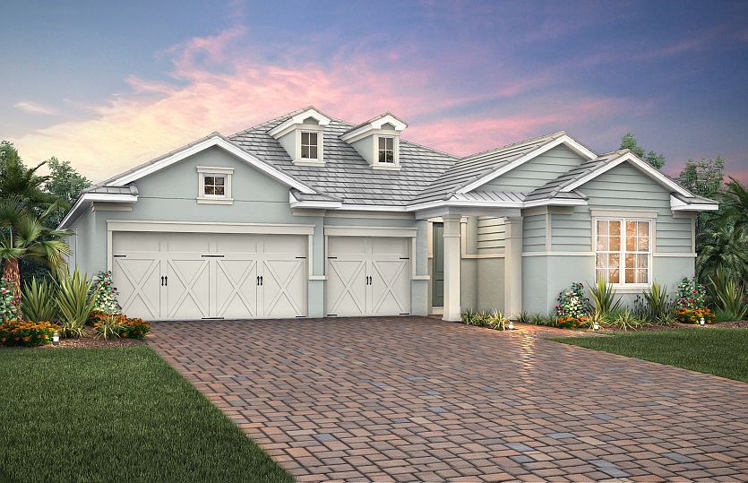 Elevation LC2A with tile roof
