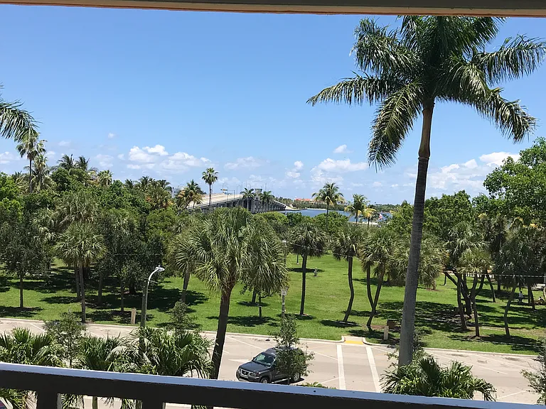 Beautiful park and waterfront view from your balcony!