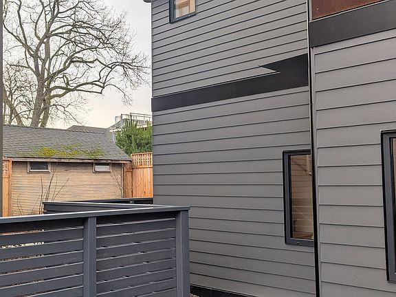 North side leading towards entry.