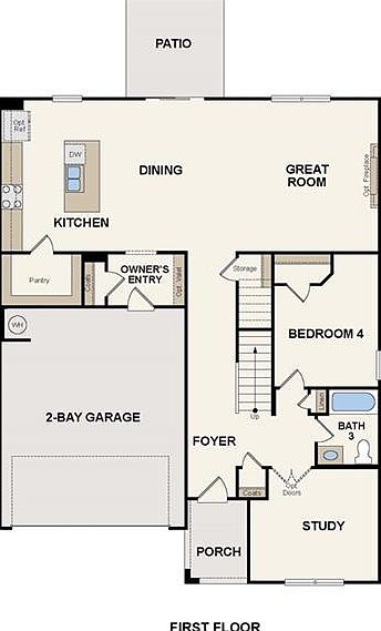 2nd image of 3216 Bluff Hill Ln #95