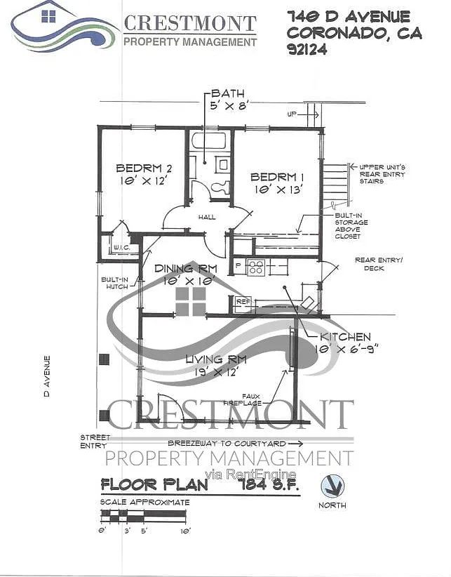 2 bed, 1.0 bath, 784 sqft, $2,975 — Photo 2
