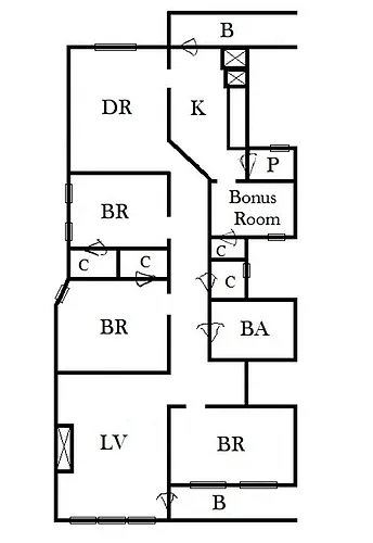 Floor plan 2511 18