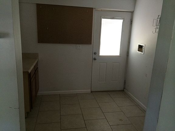 Back door laundry room