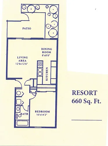 Floor plan Resort