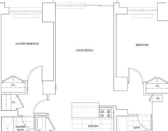 2nd image of 235 W 48th St APT 24H