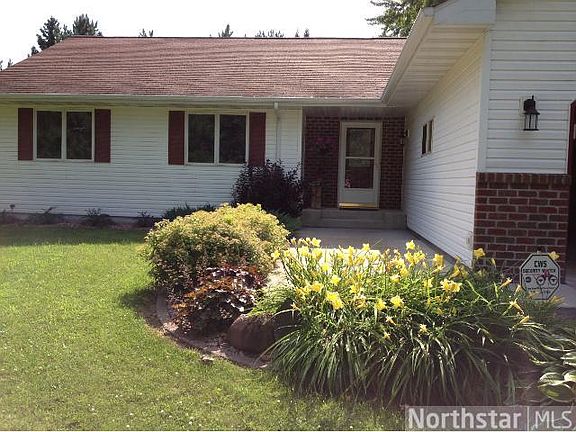 Beautiful landscaping surrounds this property.