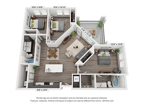 Floor plan C1