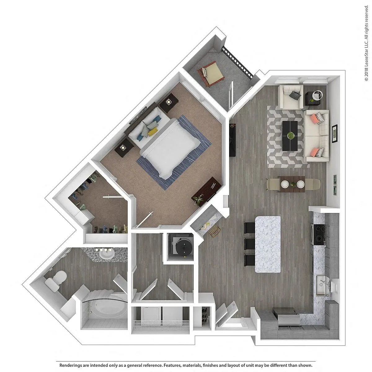 Floor plan A1D