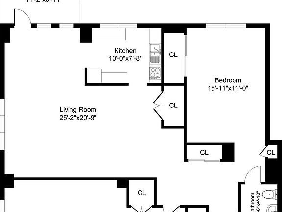 2nd image of 300 Mercer St APT 30J
