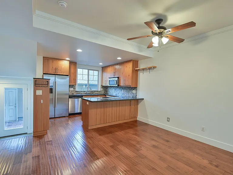 Main living into Kitchen