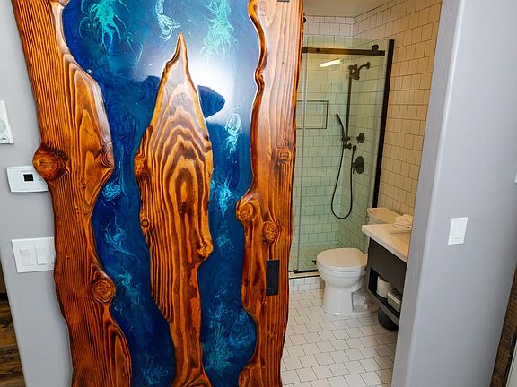 Space Saving Custom Barn Door!