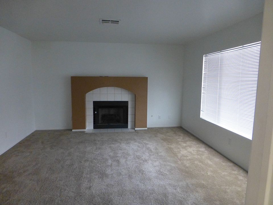Large family room with fireplace