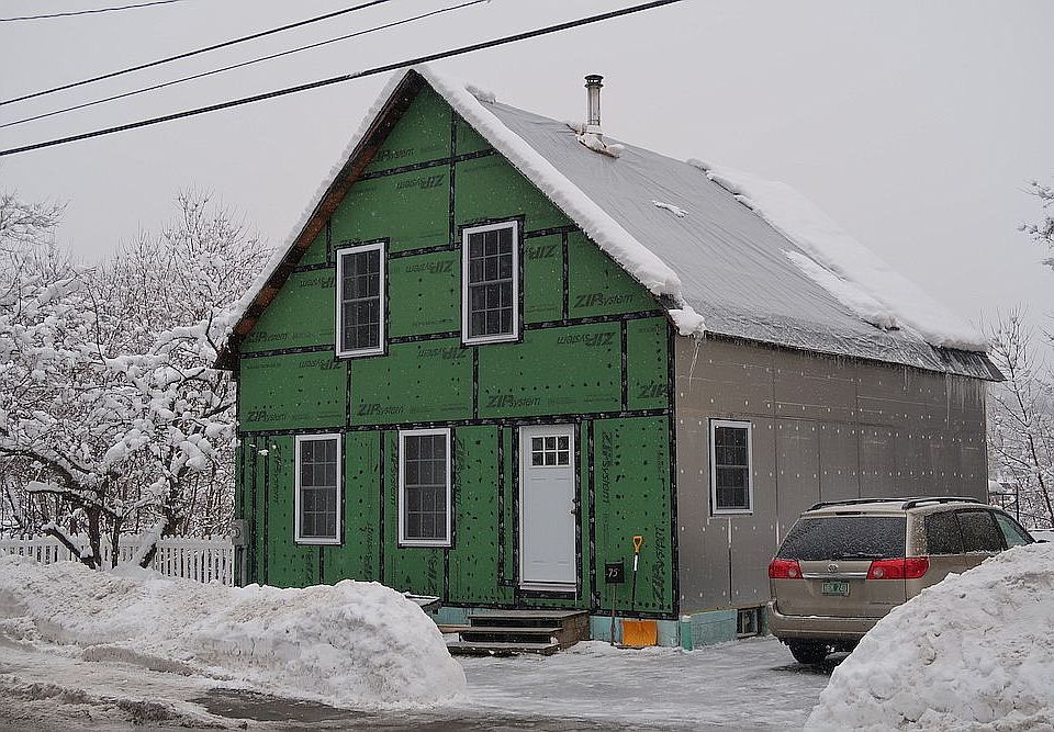 New windows/doors/walls!