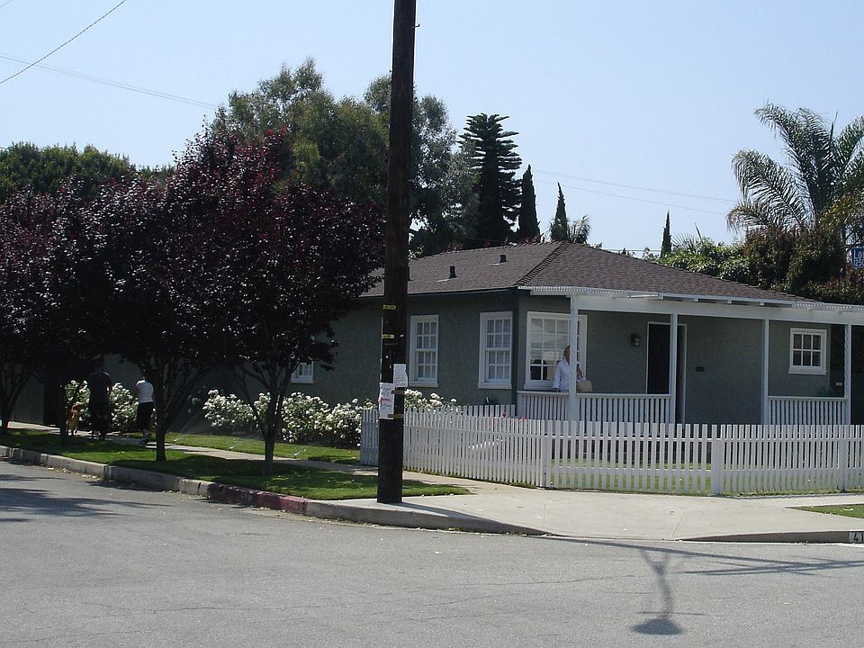 Large corner lot.