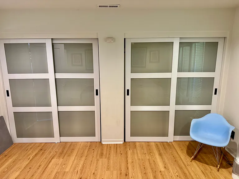 Bedroom #2 closets