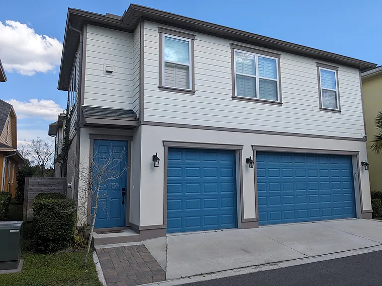 Largest Apartment Unit Style in Laureate Park! The Leftmost Door and Garage is your Private Entry, Pavers for Front Door Great for the rainy days