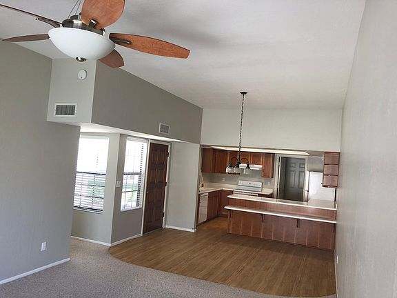 Living room, dining area