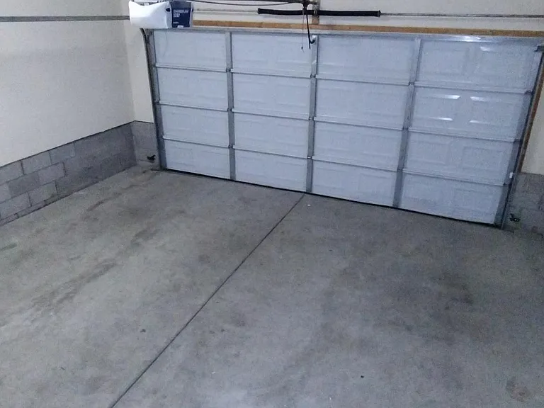 2 car garage w/ev port