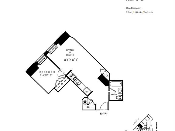 2nd image of 67 Wall St APT 18J