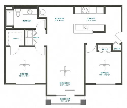 Floor plan 2A