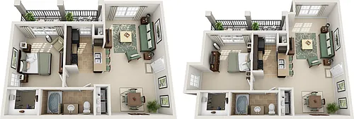 Floor plan A2 - Barcelona
