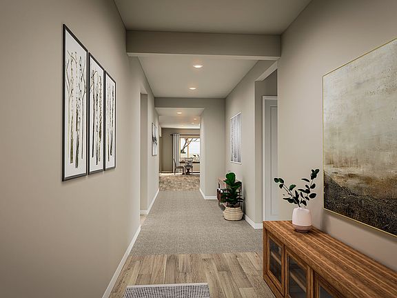 Dahlia Plan 5006 Foyer Rendering