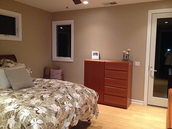 Master bedroom, french door to deck