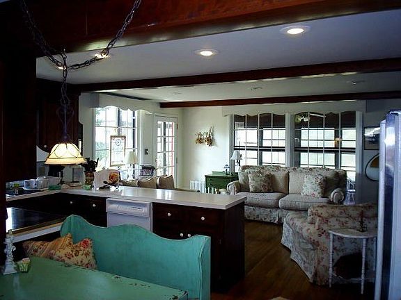 Family Room and Kitchen