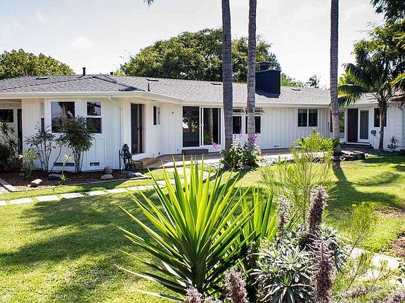 Spacious level rear yard