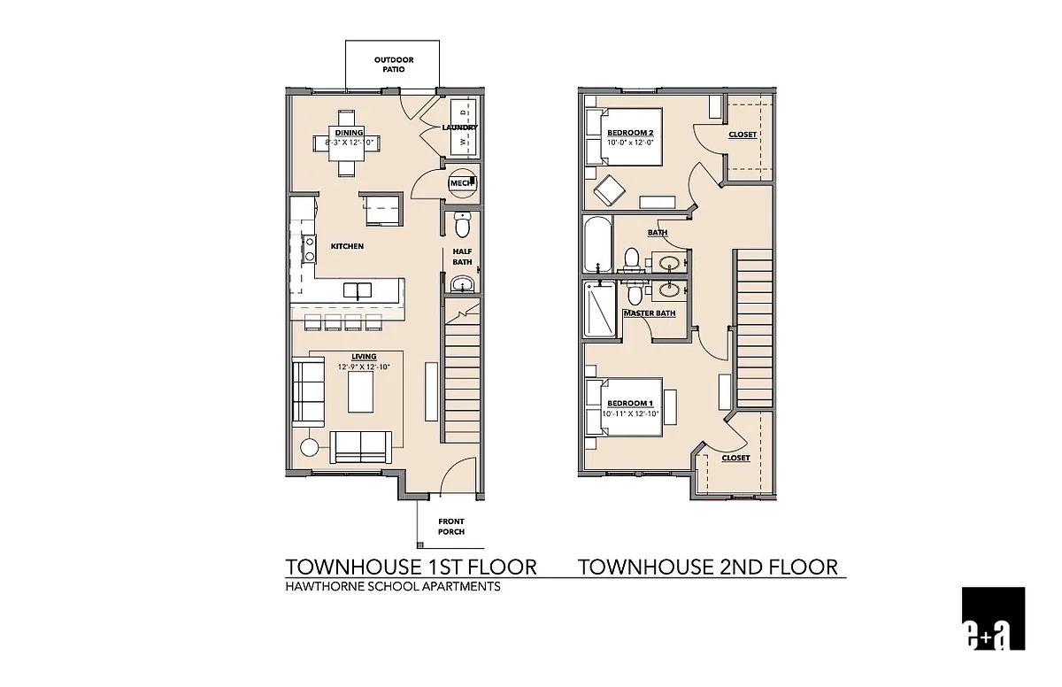 Floor plan Townhomes