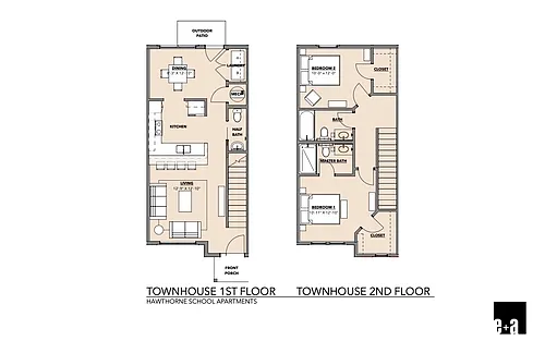 Floor plan Townhomes