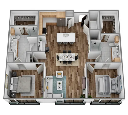 Floor plan O