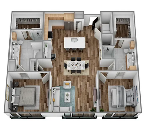 Floor plan O